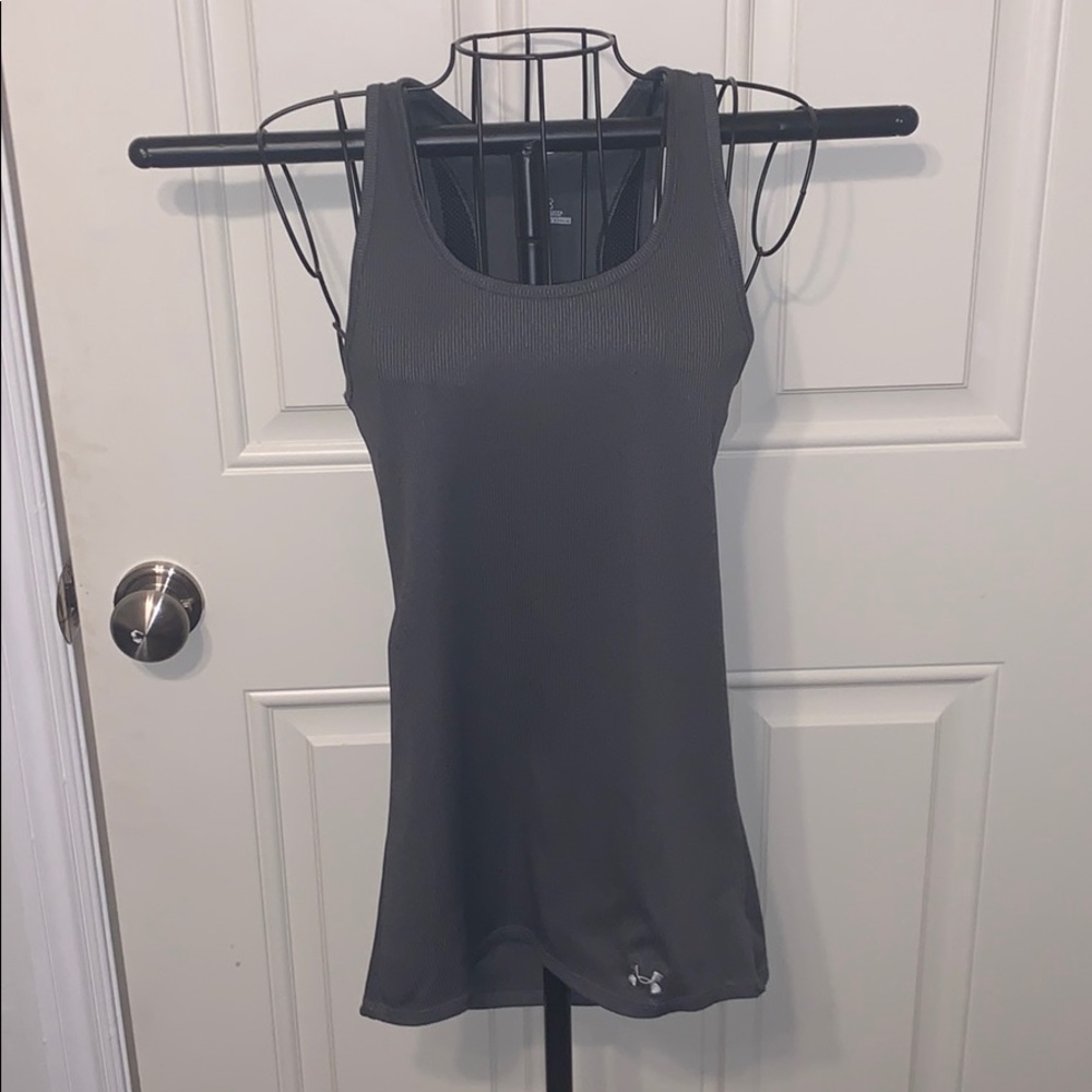 Under Armour grey tank top